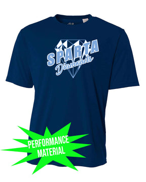 Sparta Diamonds Performance Material Shirt Design 2