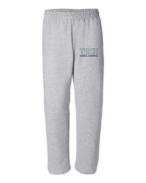 Sussex Tech Welding design 3 Open Bottom Sweatpants