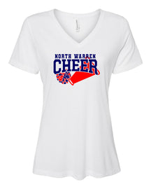 North Warren Cheer design 5 V-neck T-shirt