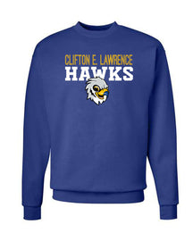 Clifton E. Lawrence Non Hooded Sweatshirt Design 1