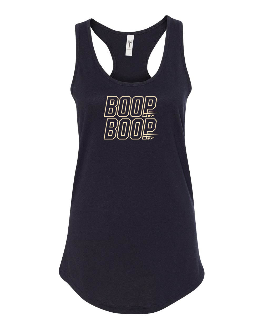 Boop Racerback Tank Top Design 4