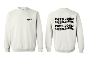 Pope John Cheer Design 6 non hooded sweatshirt