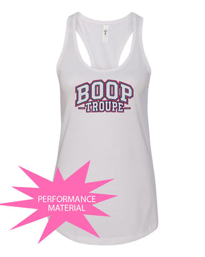 Boop Performance Racerback Tank Top Design 2