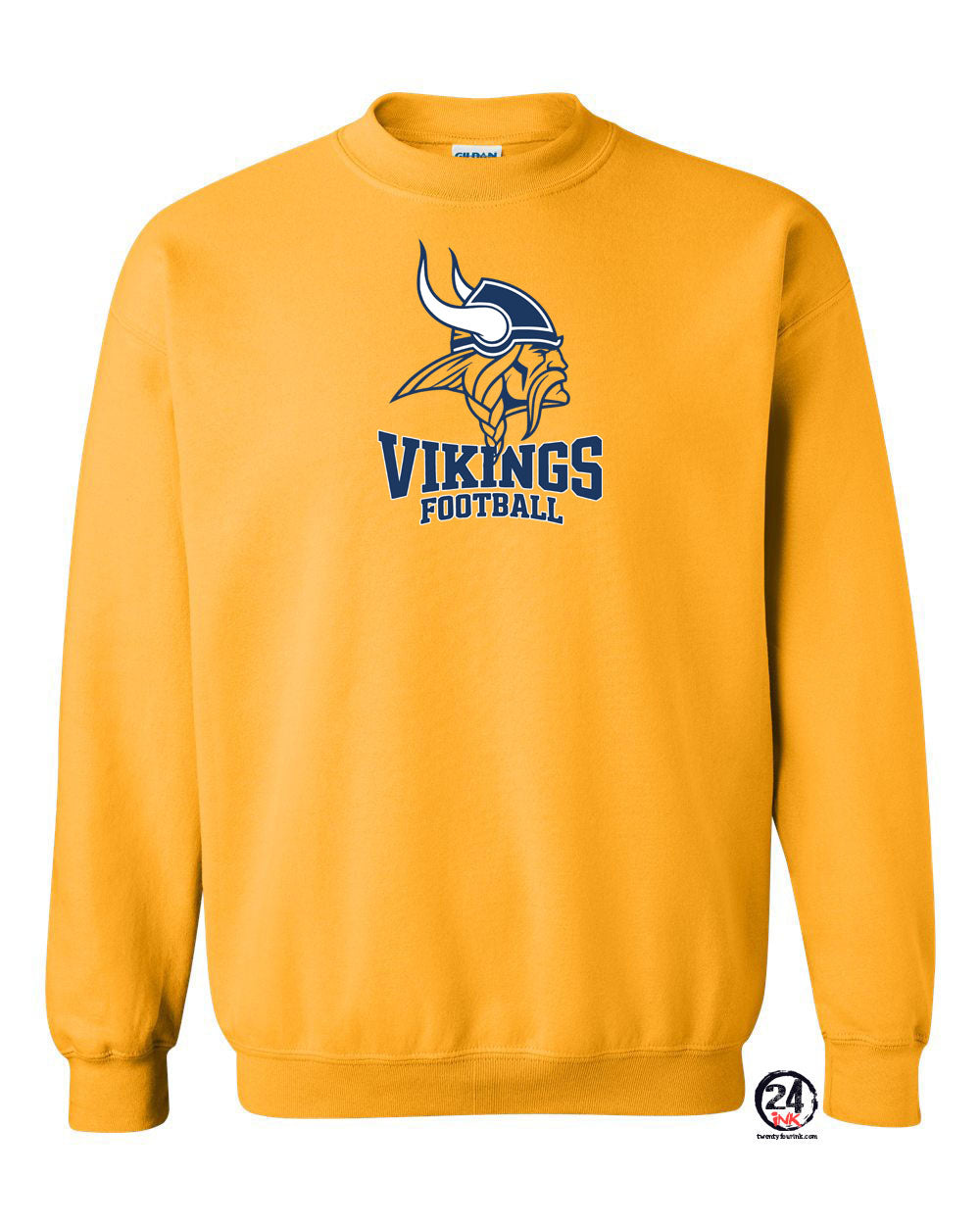 Vikings Football Non Hooded Sweatshirt Design 5