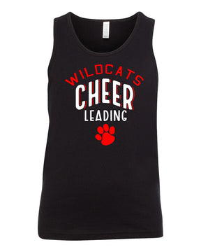 Wildcats Cheer design 5 Ladies Muscle Tank Top