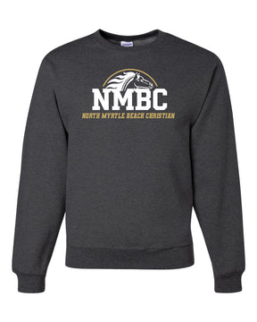 NMB Christian School Spiritwear Non Hooded Sweatshirt Design 4