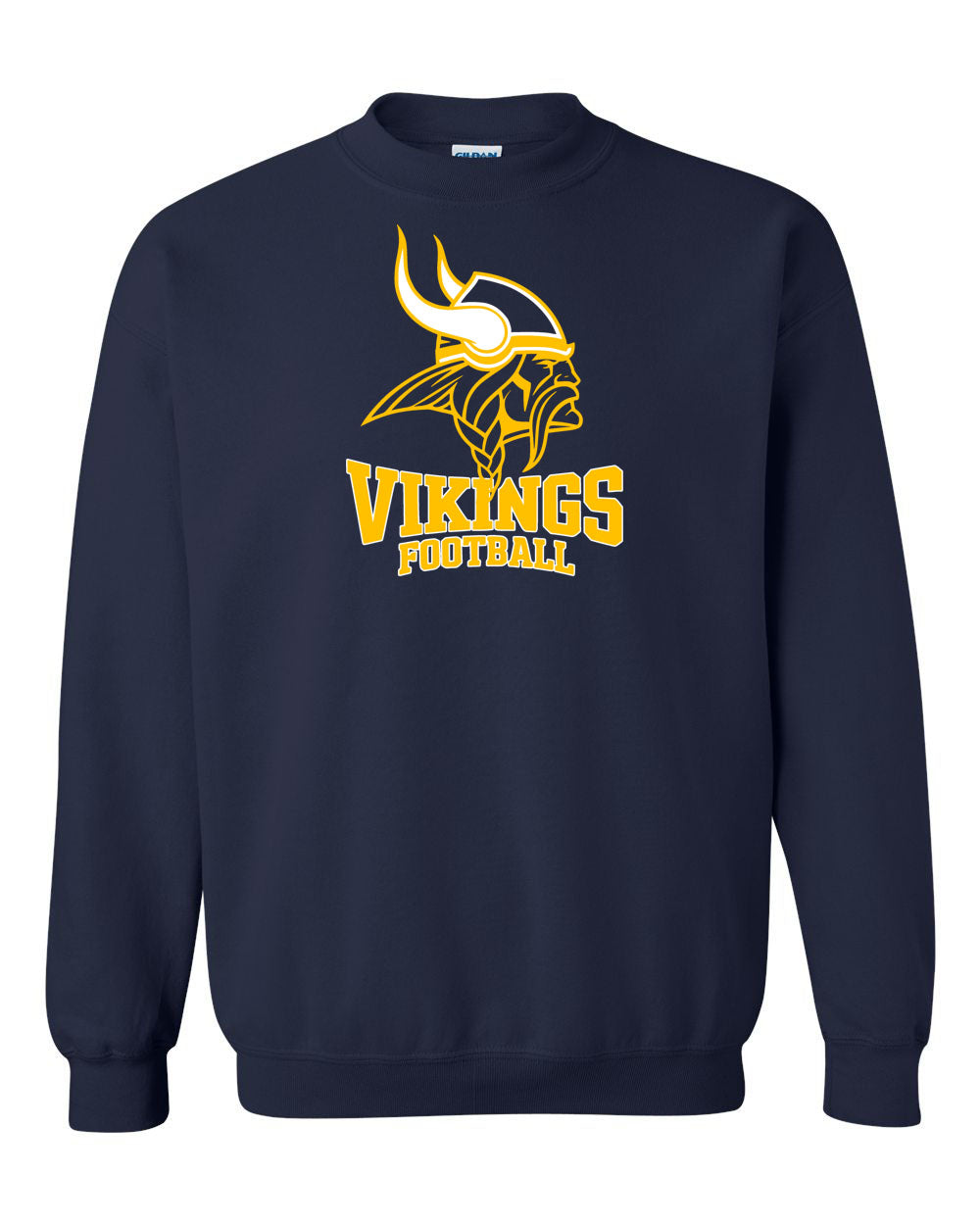 Vikings Football Non Hooded Sweatshirt Design 5
