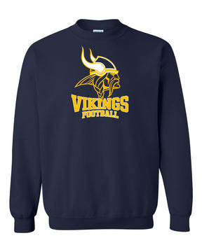 Vikings Football Non Hooded Sweatshirt Design 5