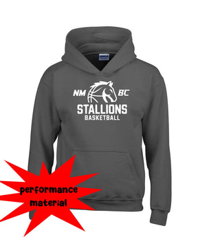 NMB Christian School Basketball Performance Hooded Sweatshirt Design 1