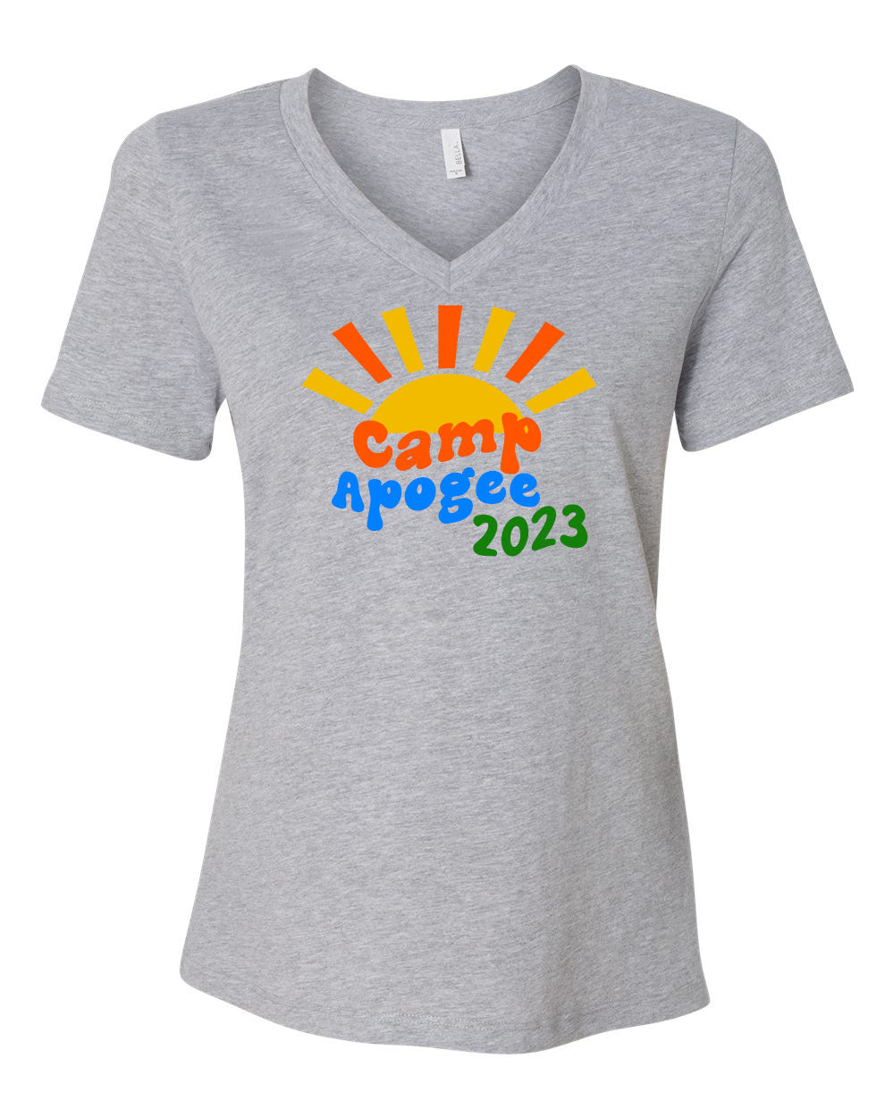 Hilltop Camp Design 2 V-Neck