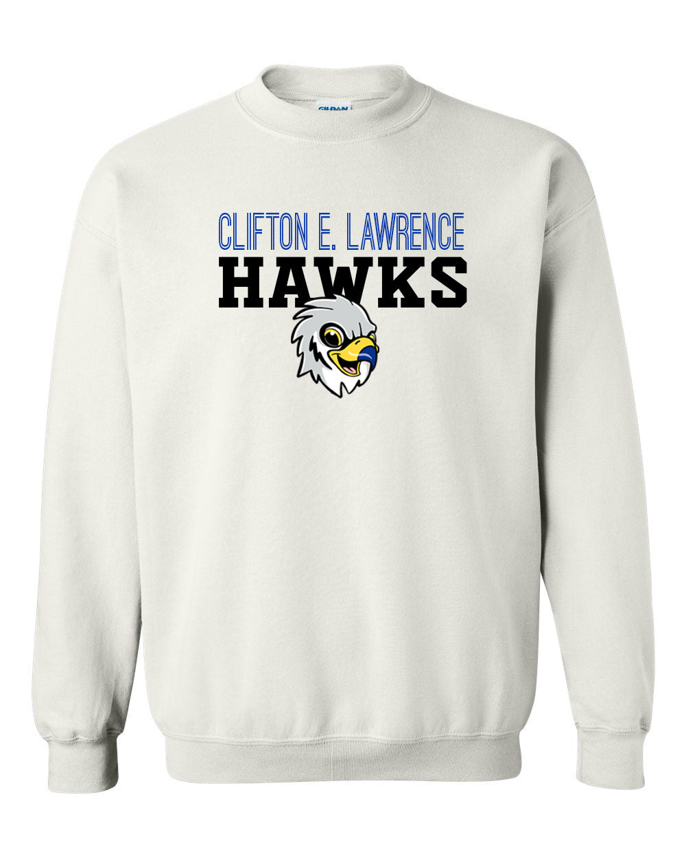 Clifton E. Lawrence Non Hooded Sweatshirt Design 1
