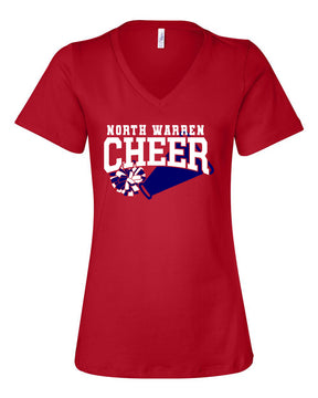 North Warren Cheer design 5 V-neck T-shirt