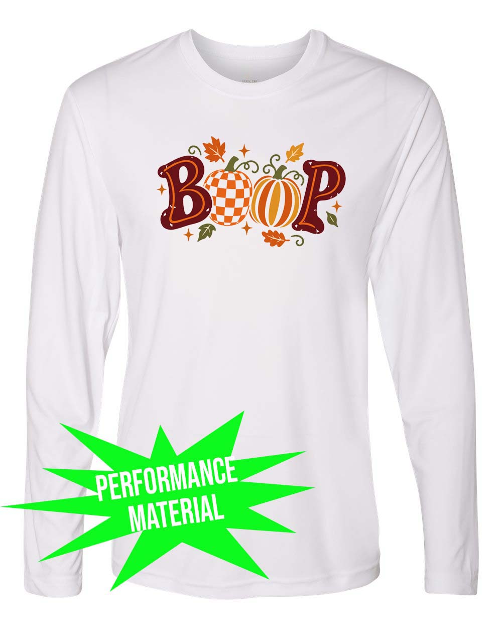 Boop Performance Material Long Sleeve Shirt Design 3