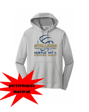 NMB Christian School Volleyball Performance Hooded Sweatshirt Design 1