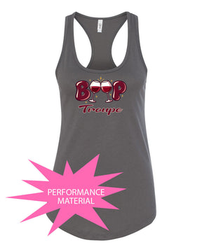 Boop Performance Racerback Tank Top Design 1