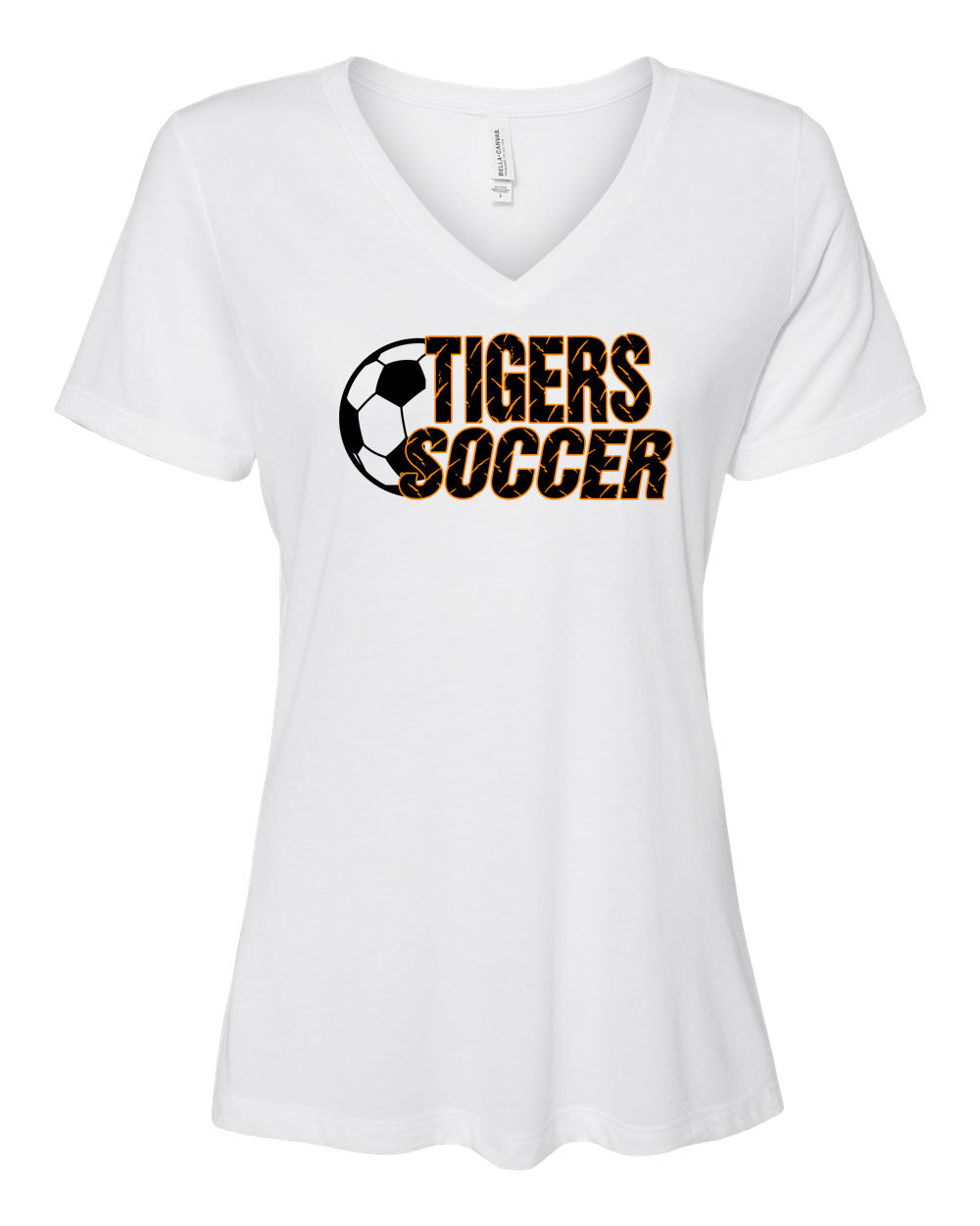 Lafayette Soccer V-neck T-Shirt Design 2