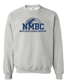 NMB Christian School Spiritwear Non Hooded Sweatshirt Design 4
