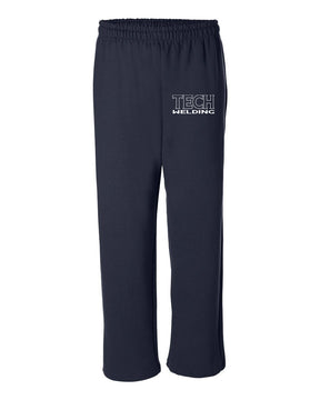 Sussex Tech Welding design 3 Open Bottom Sweatpants