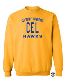 Clifton E. Lawrence Non Hooded Sweatshirt Design 3