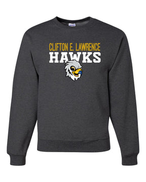 Clifton E. Lawrence Non Hooded Sweatshirt Design 1