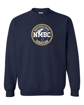 NMB Christian School Spiritwear Non Hooded Sweatshirt Design 3