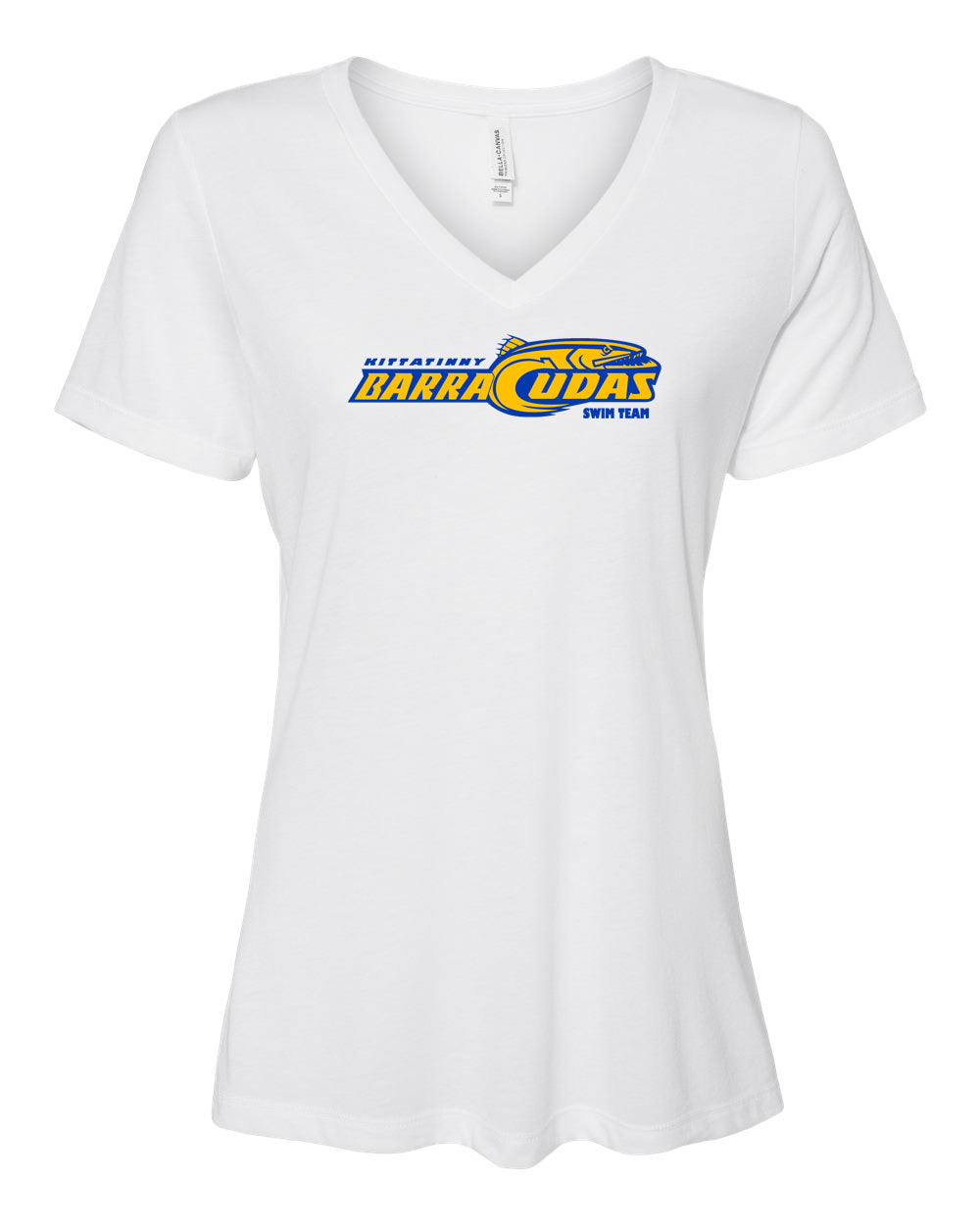 Barracudas V-neck T-Shirt Design 1