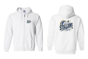 NMB Christian School Spiritwear design 2 Zip up Sweatshirt