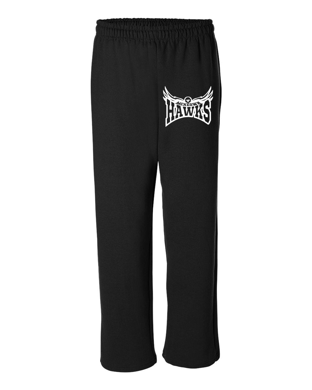 Hawks Open Bottom Sweatpants Design 6