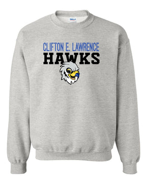 Clifton E. Lawrence Non Hooded Sweatshirt Design 1