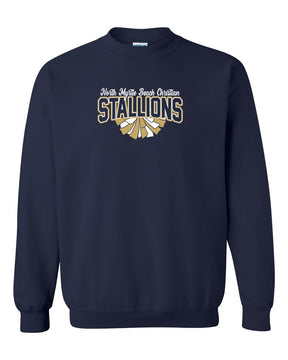 NMB Christian School Cheer Non Hooded Sweatshirt Design 1