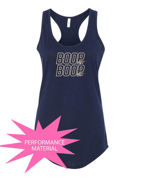 Boop Performance Racerback Tank Top Design 4