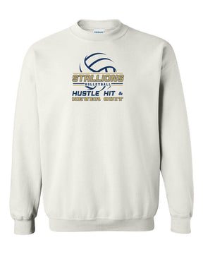 NMB Christian School Volleyball Non Hooded Sweatshirt Design 1