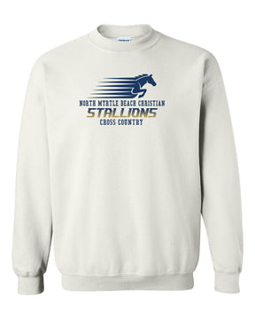 NMB Christian School Cross Country Non Hooded Sweatshirt Design 1