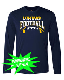 Vikings Football Performance Material Long Sleeve Shirt Design 8