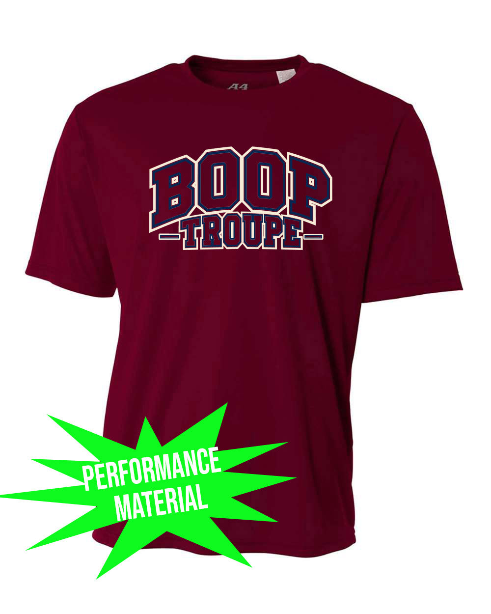 Boop Design 2 Performance Material T-Shirt