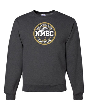 NMB Christian School Spiritwear Non Hooded Sweatshirt Design 3