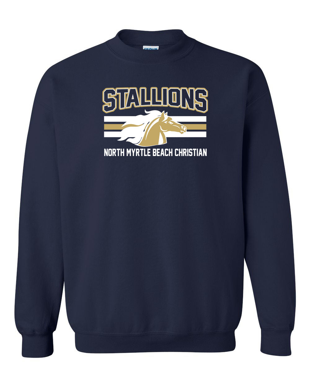 NMB Christian School Non Hooded Sweatshirt Design 1