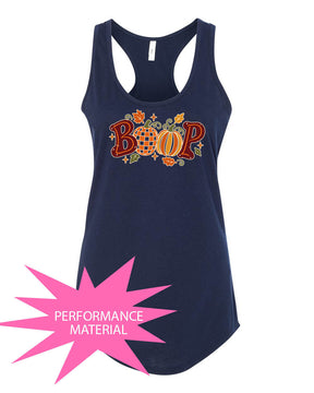 Boop Performance Racerback Tank Top Design 3