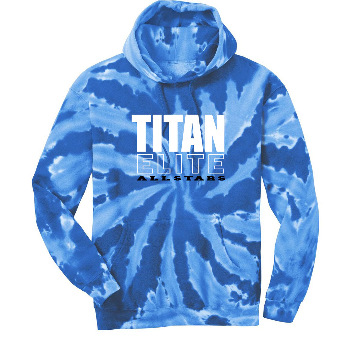 Titan Tie-Dye Hooded Sweatshirt Design 16