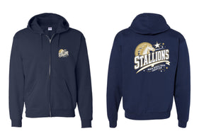 NMB Christian School Spiritwear design 2 Zip up Sweatshirt