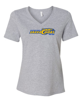 Barracudas V-neck T-Shirt Design 1