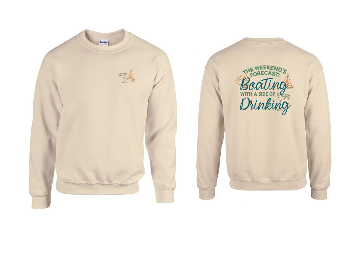Boating Non Hooded Sweatshirt