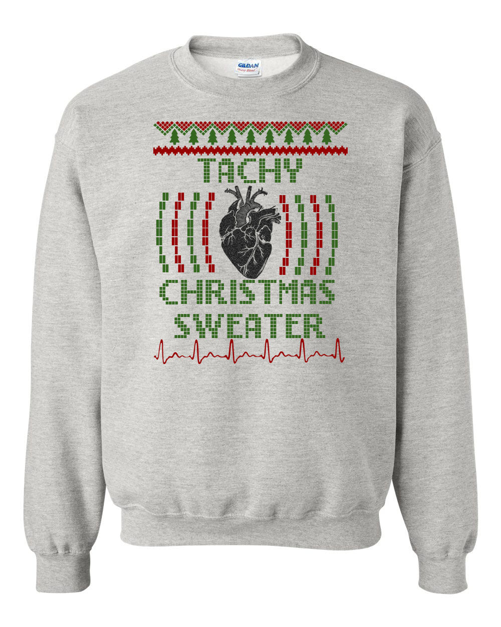 Tachy Christmas sweater non hooded sweatshirt