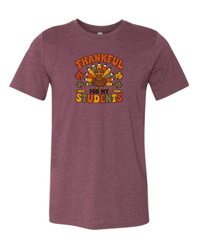 Thankful for my students T-Shirt Design 1