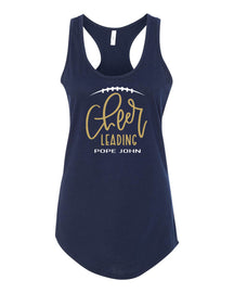 Pope John Cheer Racerback Tank Top Design 12