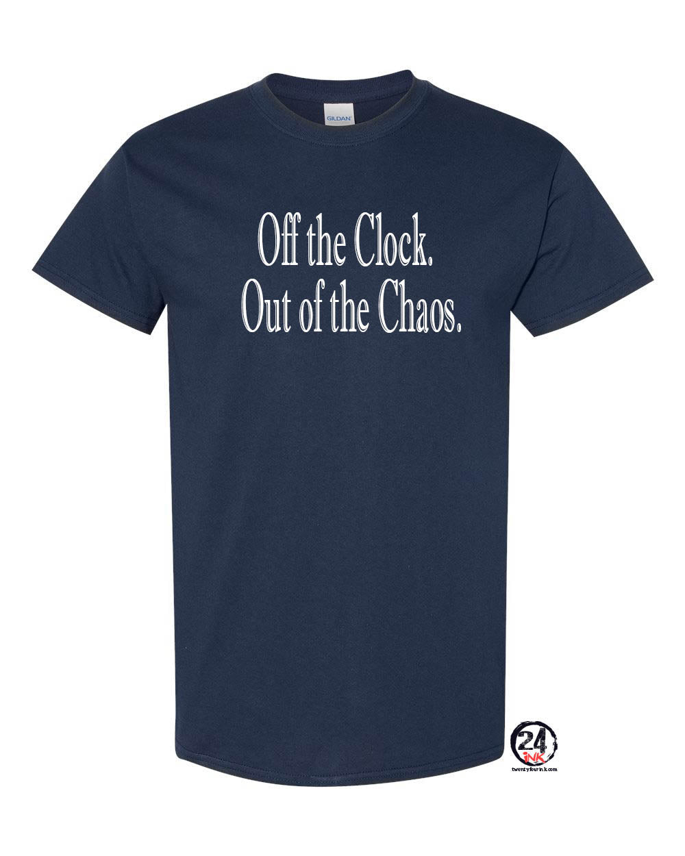 Off the clock T-shirt Design 2