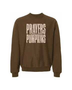 Fall Pumpkins and Prayers non hooded sweatshirt