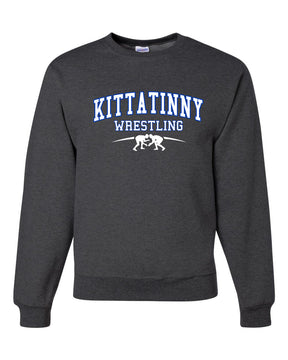 Kittatinny Wrestling Design 10 non hooded sweatshirt