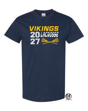 Vikings Lacrosse T-Shirt Design 1