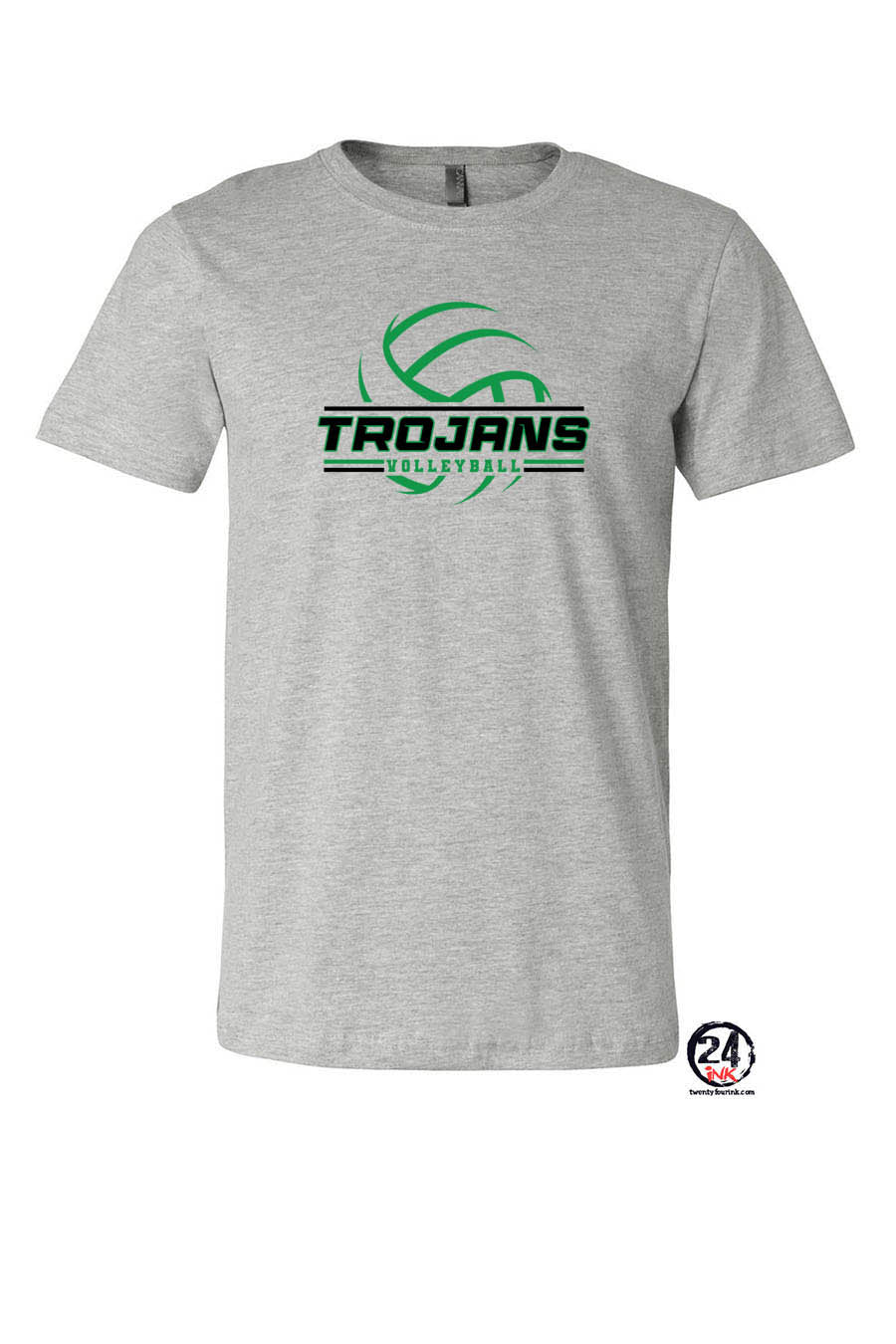 Trojans Volleyball T-Shirt Design 1
